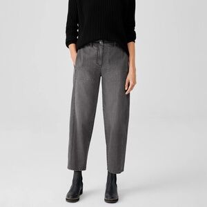 Eileen Fisher | Organic Cotton Stretch Lantern Jean Ankle Style No. S38BD-P4671
